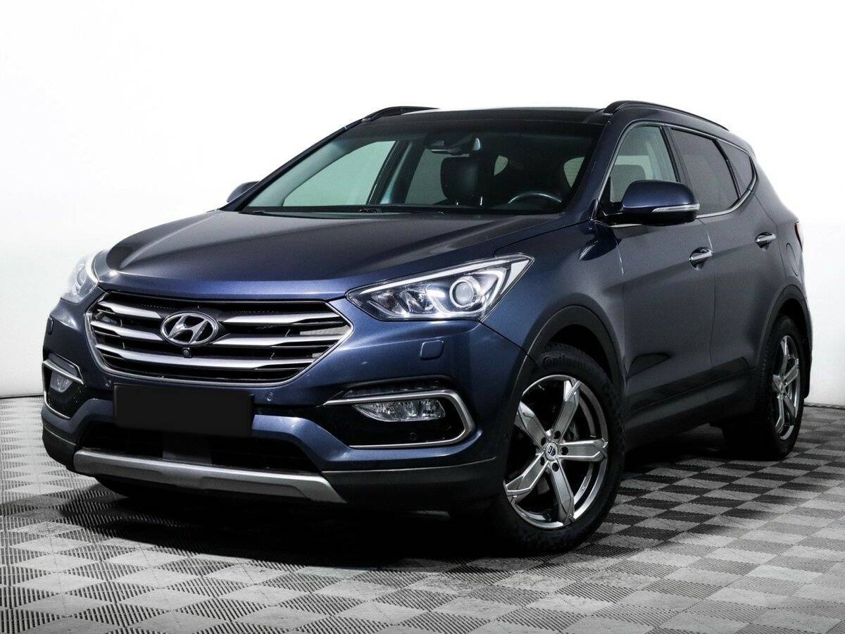 Купить Hyundai Santa Fe, 2016, 142 322 км.. Посмотреть фото