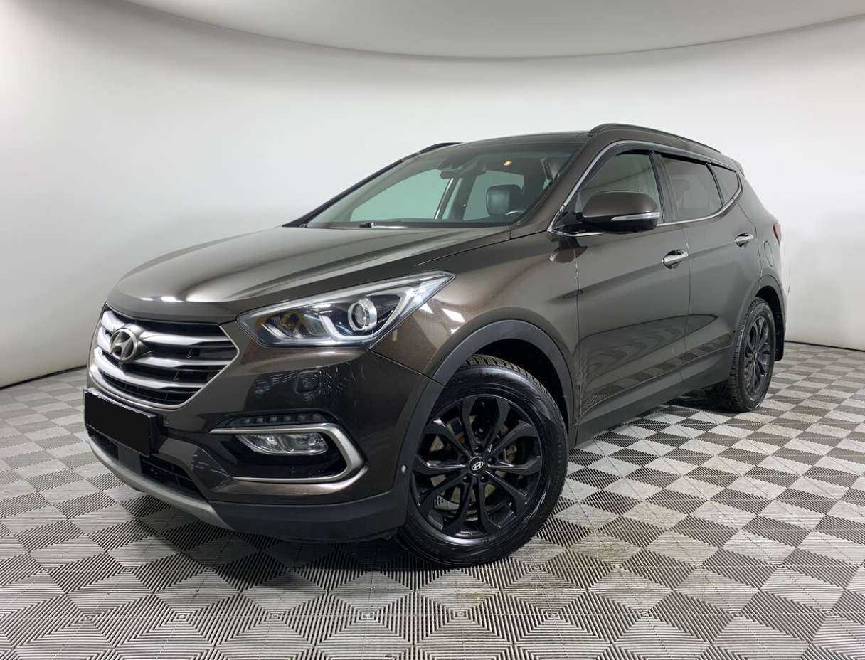 Купить Hyundai Santa Fe, 2017, 121 500 км.. Посмотреть фото