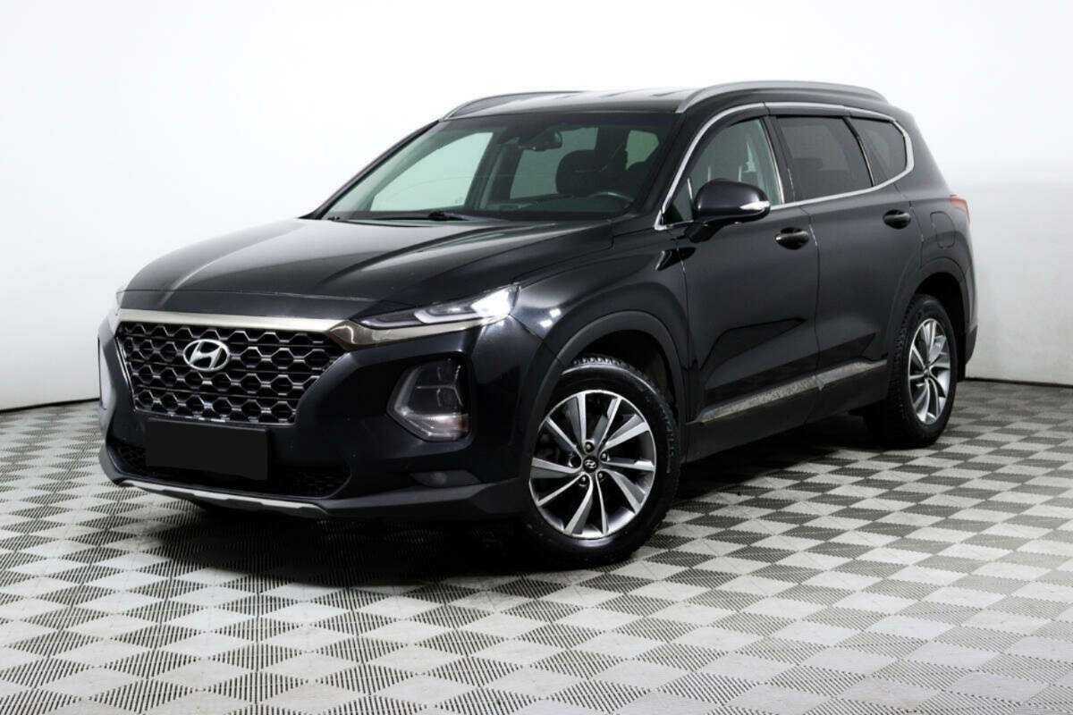 Купить Hyundai Santa Fe, 2019, 141 000 км.. Посмотреть фото