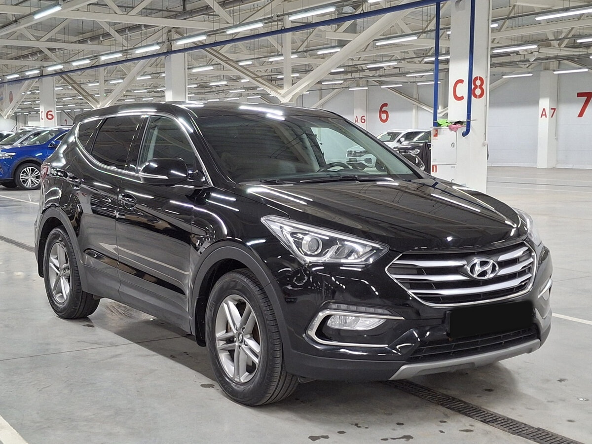 Купить Hyundai Santa Fe, 2018, 157 100 км.. Фото: #2